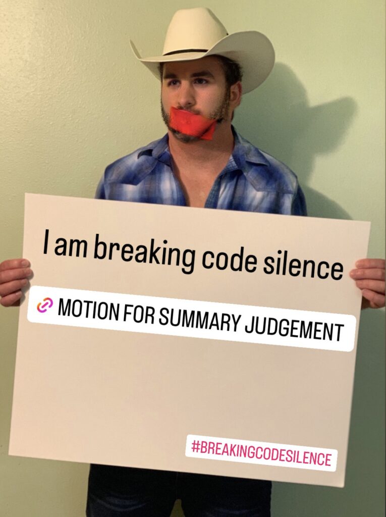 Breaking Code Silence Motion for Summary Judgement 